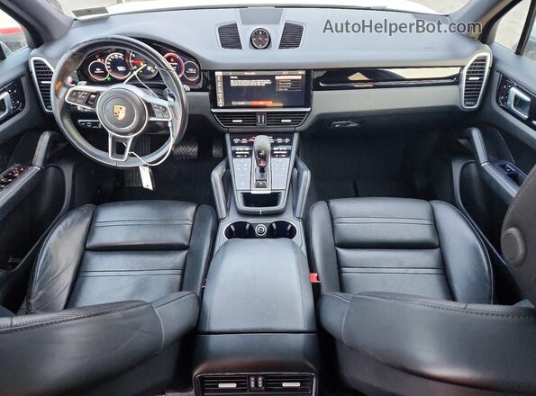WP1AA2AY5KDA07764 2019 PORSCHE CAYENNE Белый Вид панели приборов