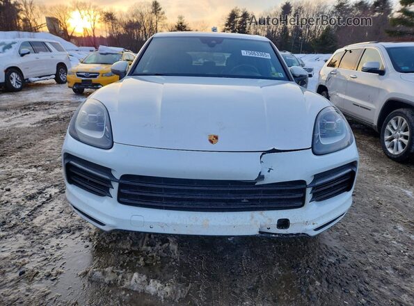 WP1AA2AY5KDA07764 2019 PORSCHE CAYENNE Белый Вид спереди