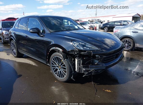 WP1AA2AY5LDA00265 2020 PORSCHE CAYENNE Черный Передняя правая четверть