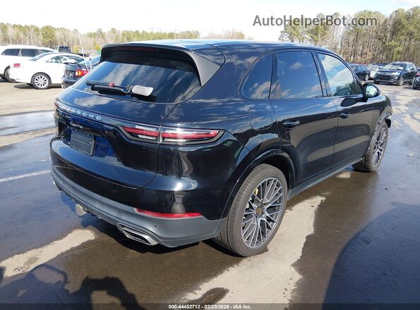WP1AA2AY5LDA00265 2020 PORSCHE CAYENNE Черный Задняя правая четверть