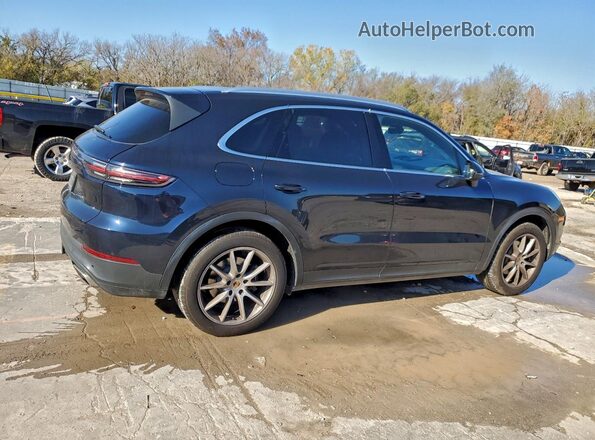 WP1AA2AY6LDA02154 2020 PORSCHE CAYENNE Синий Задняя правая четверть