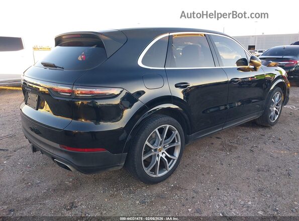 WP1AA2AY6LDA10495 2020 PORSCHE CAYENNE Black Tył prawy