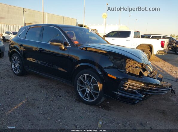WP1AA2AY6LDA10495 2020 PORSCHE CAYENNE Black Przód prawy