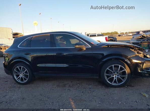 WP1AA2AY6LDA10495 2020 PORSCHE CAYENNE Black Widok wnętrza 360 stopni