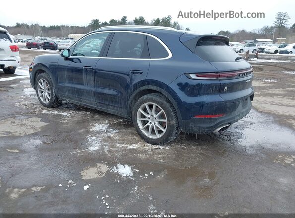 WP1AA2AY7RDA07887 2024 PORSCHE CAYENNE Dark Blue Tył lewy
