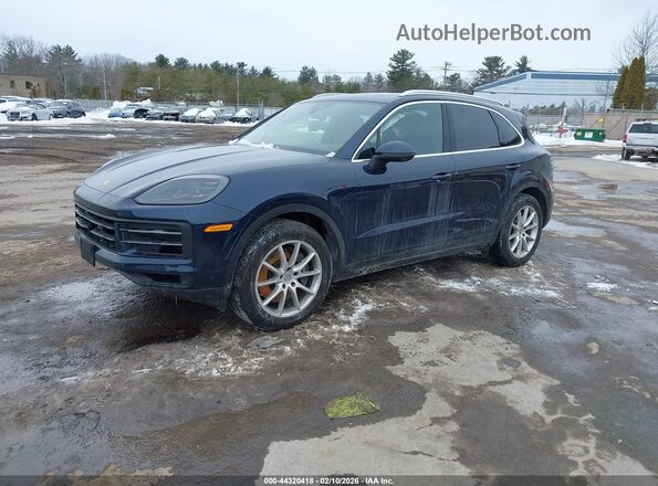 WP1AA2AY7RDA07887 2024 PORSCHE CAYENNE Dark Blue Przód lewy