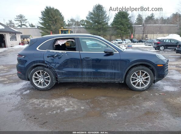 WP1AA2AY7RDA07887 2024 PORSCHE CAYENNE Dark Blue Widok wnętrza z tyłu