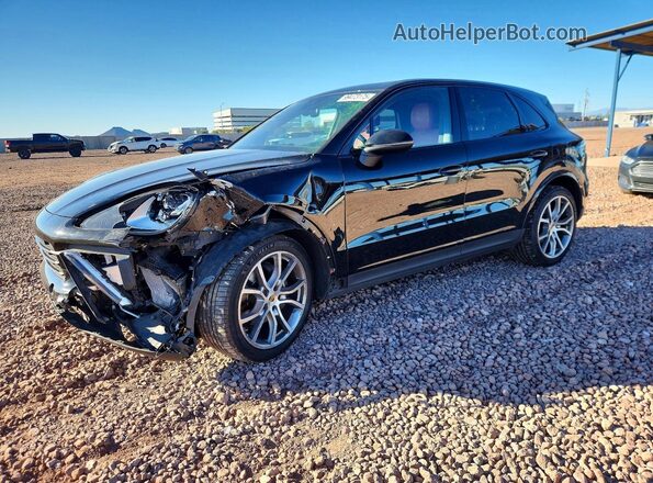 WP1AA2AY9LDA00270 2020 PORSCHE CAYENNE Черный Передняя левая четверть