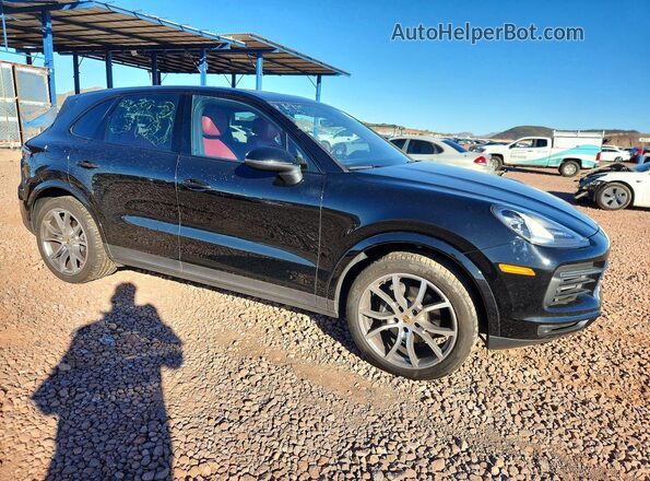 WP1AA2AY9LDA00270 2020 PORSCHE CAYENNE Черный Передняя правая четверть
