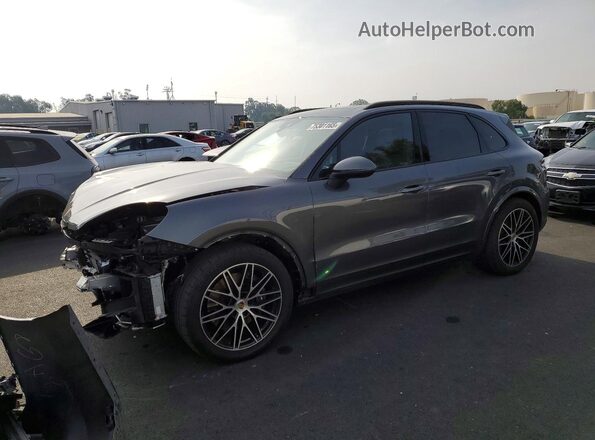 WP1AA2AY9RDA09740 2024 PORSCHE CAYENNE Gray Передня ліва чверть