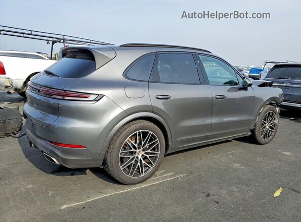 WP1AA2AY9RDA09740 2024 PORSCHE CAYENNE Gray Задня права чверть