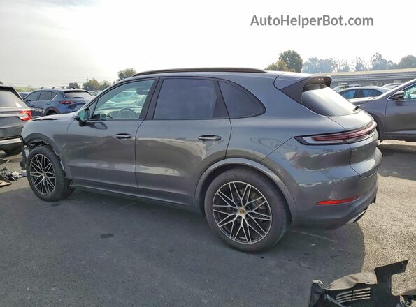 WP1AA2AY9RDA09740 2024 PORSCHE CAYENNE Gray Задня ліва чверть