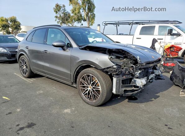 WP1AA2AY9RDA09740 2024 PORSCHE CAYENNE Gray Передня права чверть