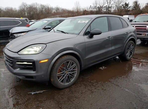 WP1AA2AY9RDA13612 2024 PORSCHE CAYENNE Charcoal Vista tres cuartos delantera izquierda