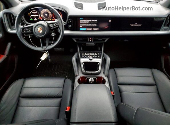 WP1AA2AY9RDA13612 2024 PORSCHE CAYENNE Charcoal Vista del salpicadero