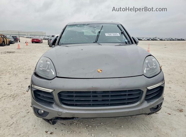 WP1AB2A21GLA93791 2016 PORSCHE CAYENNE Серый Вид спереди