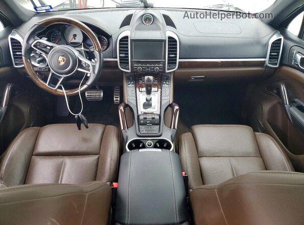 WP1AB2A21GLA93791 2016 PORSCHE CAYENNE Серый Вид панели приборов