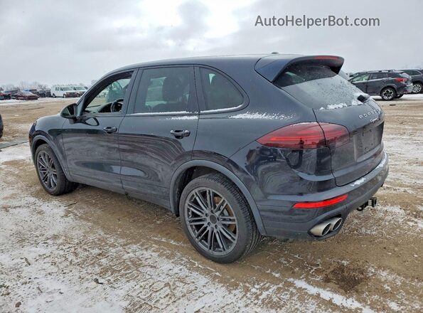 WP1AB2A2XGLA96799 2016 PORSCHE CAYENNE Черный Задняя левая четверть