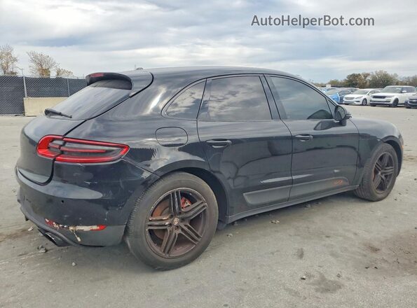 WP1AB2A50GLB50282 2016 PORSCHE MACAN Черный Задняя правая четверть