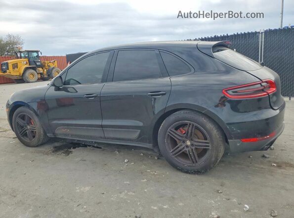 WP1AB2A50GLB50282 2016 PORSCHE MACAN Черный Задняя левая четверть
