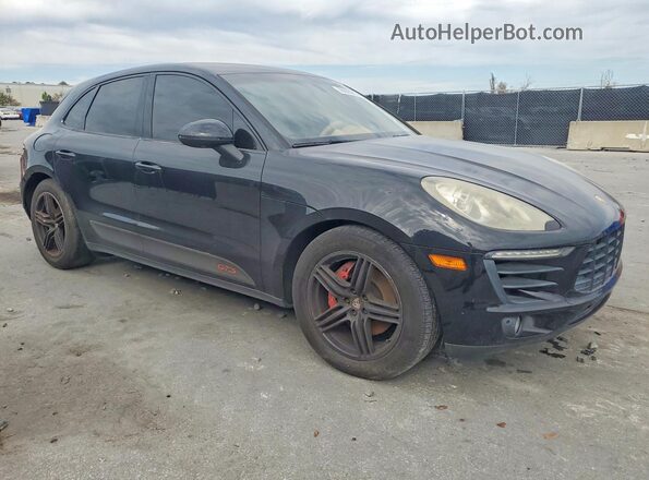 WP1AB2A50GLB50282 2016 PORSCHE MACAN Черный Передняя правая четверть