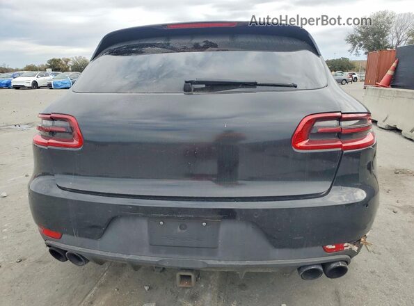 WP1AB2A50GLB50282 2016 PORSCHE MACAN Черный Вид сзади