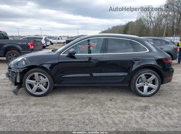 WP1AB2A50HLB17591 2017 PORSCHE MACAN Черный Панорамный вид салона 360°