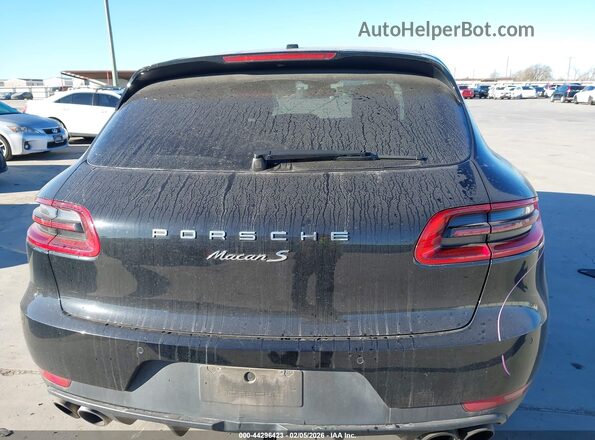 WP1AB2A51GLB54065 2016 PORSCHE MACAN Черный 