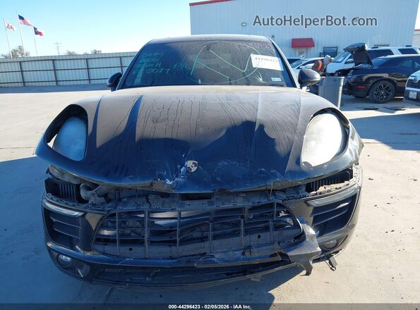 WP1AB2A51GLB54065 2016 PORSCHE MACAN Черный Вид щитка приборов