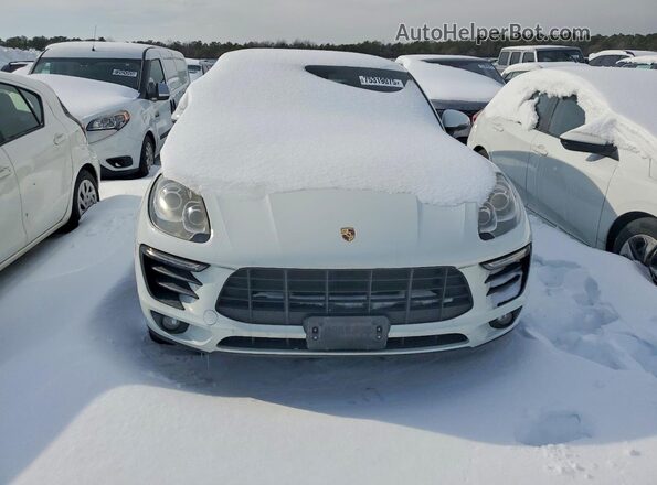WP1AB2A52GLB57301 2016 PORSCHE MACAN Белый Вид сзади