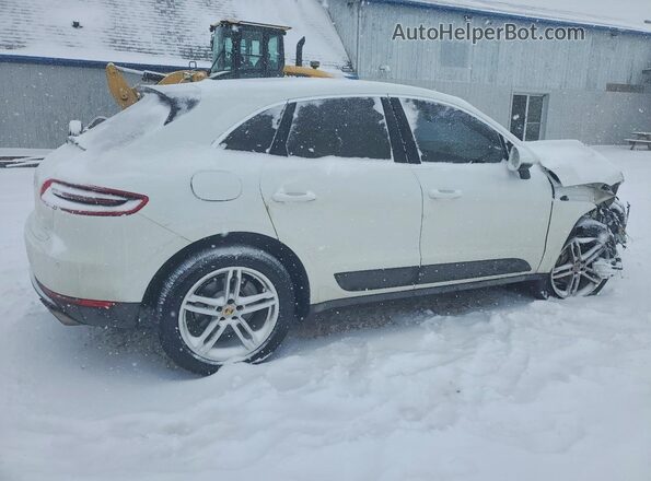 WP1AB2A53GLB50969 2016 PORSCHE MACAN Белый Задняя правая четверть