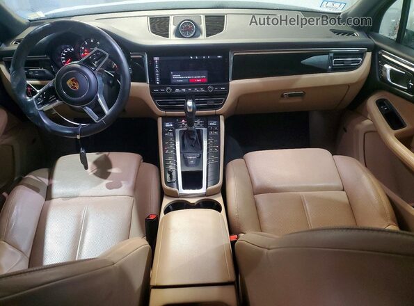 WP1AB2A53MLB34458 2021 PORSCHE MACAN White Widok deski rozdzielczej