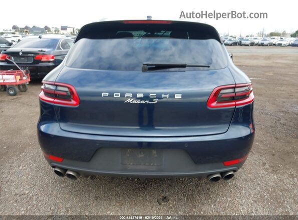 WP1AB2A55GLB49709 2016 PORSCHE MACAN Синий 