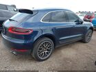 2016 Porsche Macan S Синий vin: WP1AB2A55GLB49709