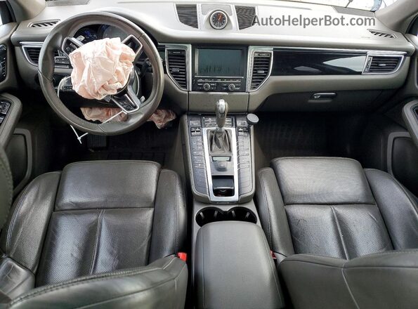 WP1AB2A56GLB51095 2016 PORSCHE MACAN Синий Вид панели приборов