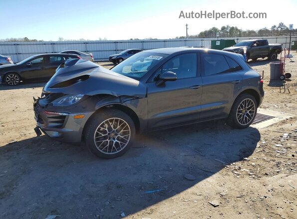WP1AB2A58GLB43984 2016 PORSCHE MACAN Серый Передняя левая четверть