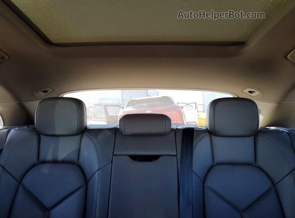 WP1AB2A58GLB43984 2016 PORSCHE MACAN Серый Вид задних сидений