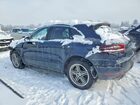 2017 Porsche Macan S Синий vin: WP1AB2A58HLB13658