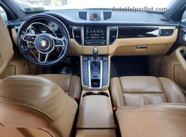 WP1AB2A58HLB13658 2017 PORSCHE MACAN Синий Вид панели приборов