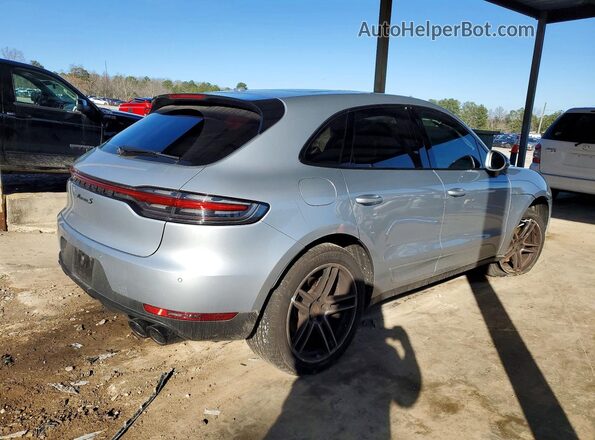 WP1AB2A58LLB37371 2020 PORSCHE MACAN Серебряный Задняя правая четверть