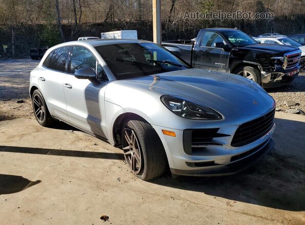 WP1AB2A58LLB37371 2020 PORSCHE MACAN Серебряный Передняя правая четверть