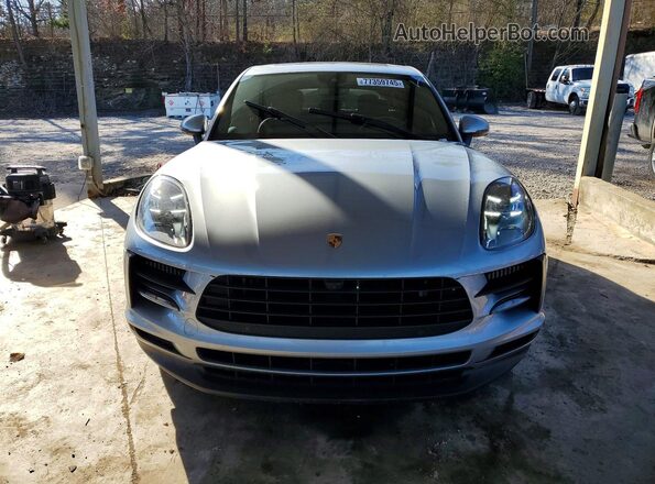 WP1AB2A58LLB37371 2020 PORSCHE MACAN Серебряный Вид спереди