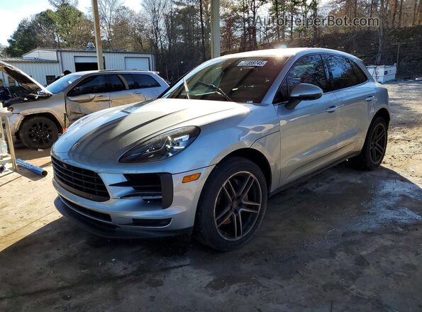 WP1AB2A58LLB37371 2020 PORSCHE MACAN Серебряный Передняя левая четверть