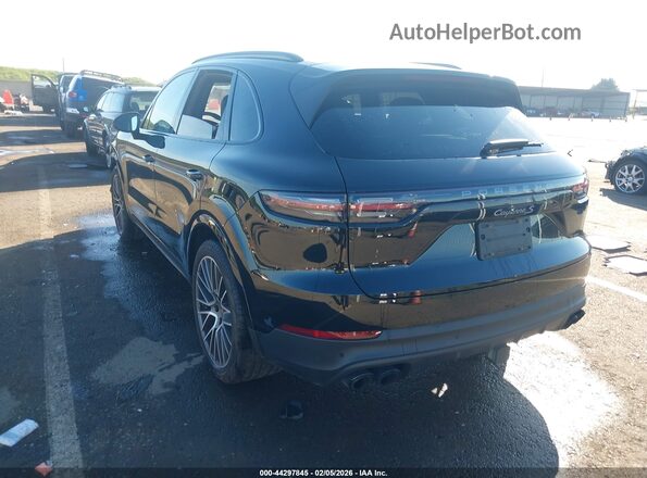WP1AB2AY5PDA14380 2023 PORSCHE CAYENNE Black Trasero izquierdo