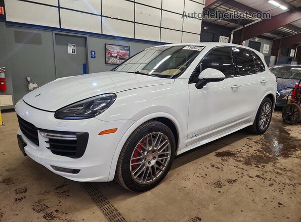 WP1AD2A22GLA71440 2016 PORSCHE CAYENNE Белый Передняя левая четверть