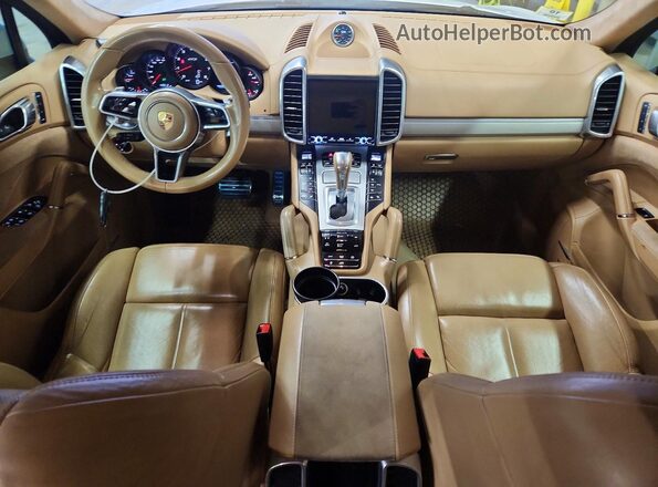 WP1AD2A22GLA71440 2016 PORSCHE CAYENNE Белый Вид панели приборов