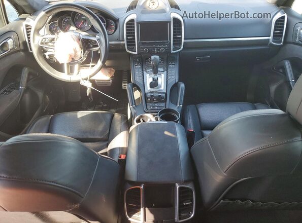 WP1AD2A23GLA77425 2016 PORSCHE CAYENNE Черный Вид панели приборов