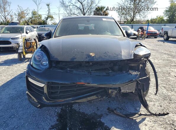 WP1AD2A23GLA77425 2016 PORSCHE CAYENNE Черный Вид спереди
