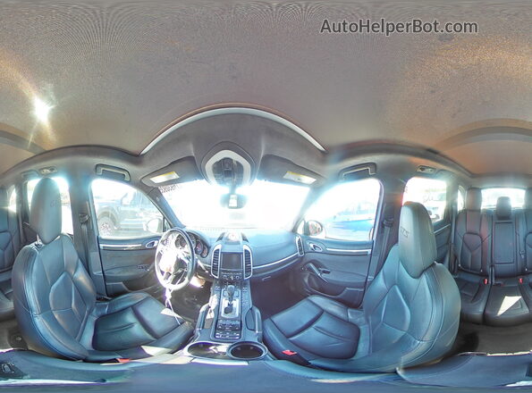 WP1AD2A23GLA77425 2016 PORSCHE CAYENNE Черный Панорамный вид салона 360°