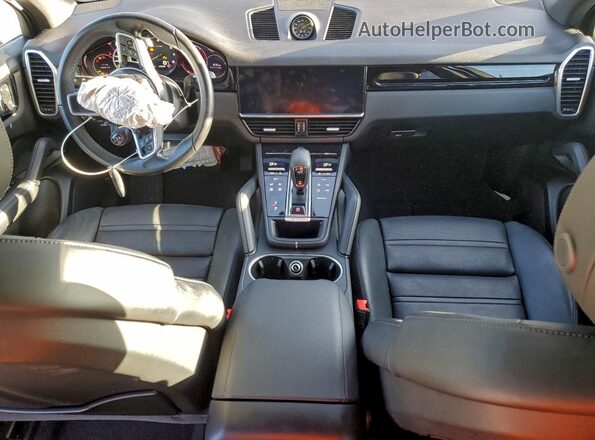 WP1AE2AY3NDA27066 2022 PORSCHE CAYENNE Black Вид панелі приладів